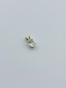 PENDANT LASSO Gem Aquamarine Yellow