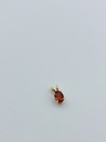 PENDANT LASSO Gem Citrine Yellow 