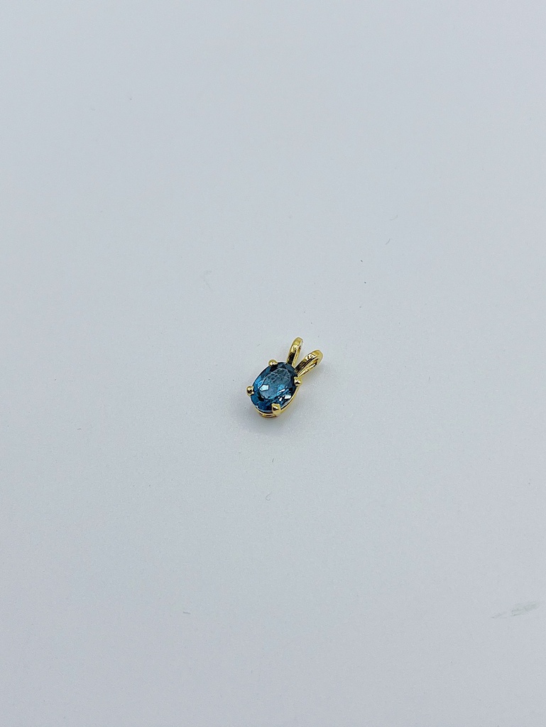PENDANT LASSO Gem Topaz Yellow 