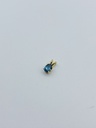 PENDANT LASSO Gem Topaz Yellow 
