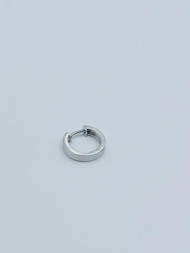 HOOP LASSO Square O1.117 Silver Mat