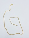 NECKLACE LASSO K1.18kt Yellow  