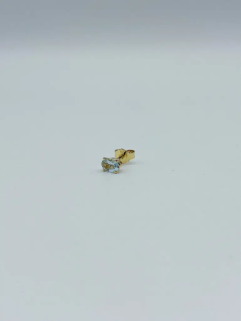 EARRING LASSO  O1.10 Aquamarine