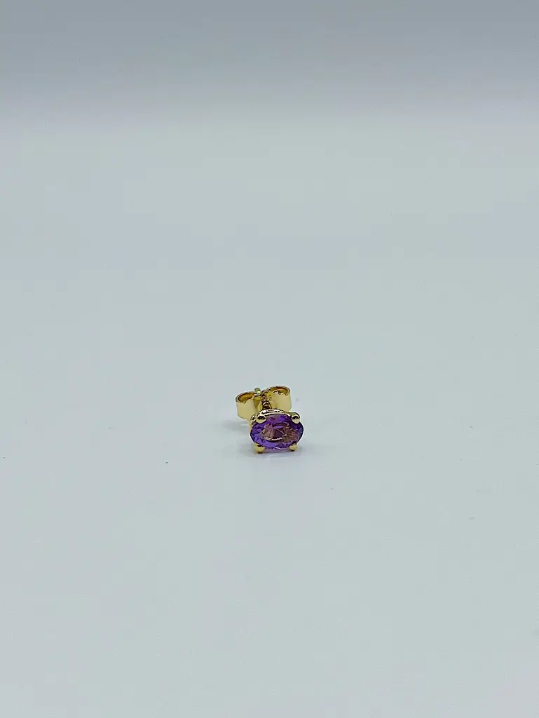 EARRING LASSO  O1.10 amethist