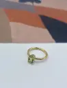 RING LASSO 18kt Yellow Gold & Lemon Tourmaline 