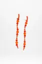 EARRINGS Mussels & Muscles O19.11 Carneool