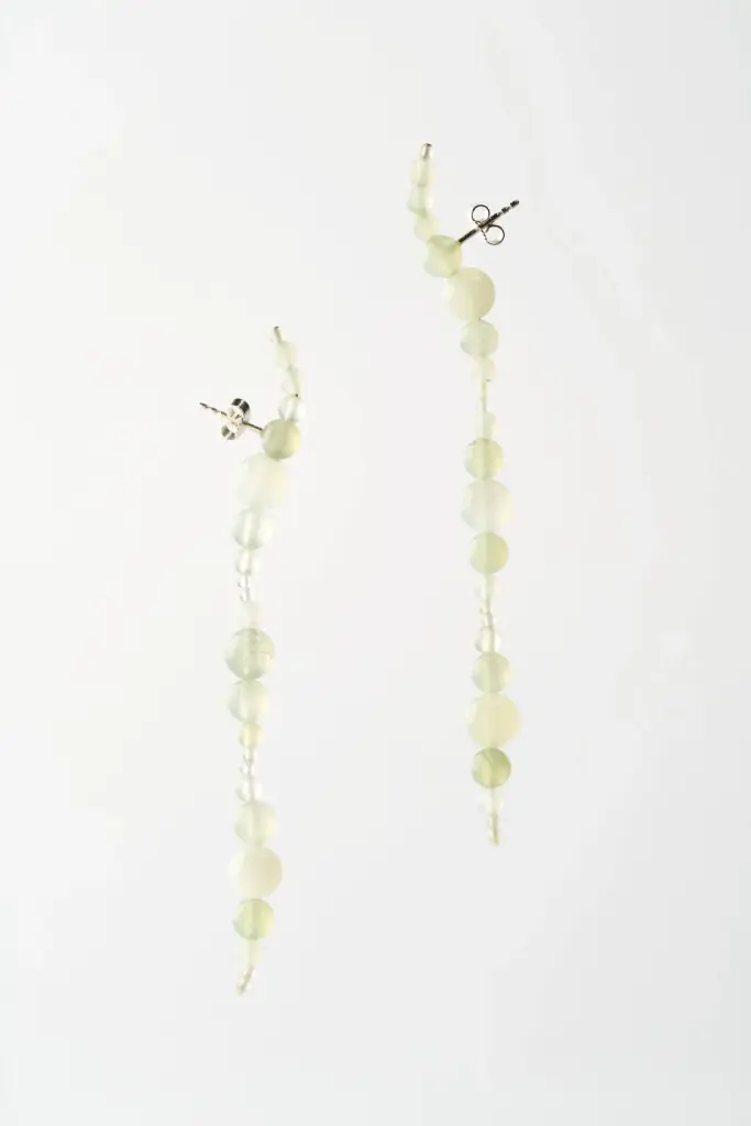 EARRINGS Mussels & Muscles O19.11 Jade