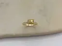 RING LASSO 18kt Yellow Gold & Citrine 