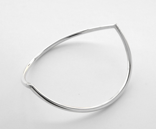 [A1.18 silver] BANGLE LASSO Circles A1.18 Silver