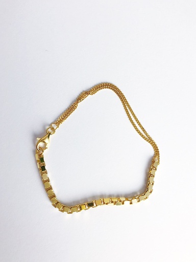 [A1.26-Yellow] BRACELET LASSO Cube A1.26 Yellow