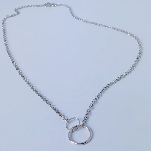 [K1.40-Silver] NECKLACE LASSO PHI K1.40 Silver
