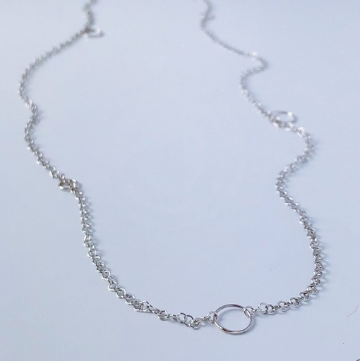 [K1.41-Silver] NECKLACE LASSO PHI K1.41 Silver