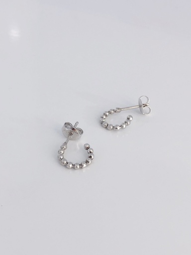 [O1.18kt.7] HOOPS LASSO 18kt White Gold