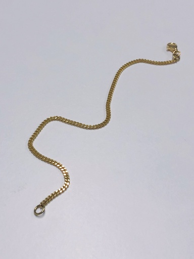 [A1.14kt.3] BRACELET LASSO 14kt Yellow Gold Gourmet