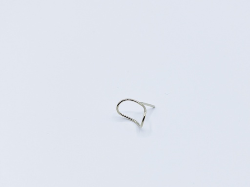 [O35.11-Silver] EARSTUD Moesk 035.11 Silver (1 PIECE)