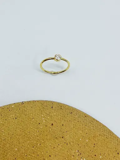 [R1.18kt.24] Ring LASSO 18kt Yellow Gold &amp