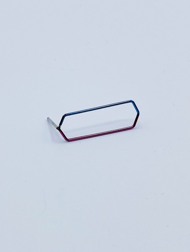 [O9.10-Purple-Blue] EARRING Emma Gregory  O9.10 Purple/Blue (1 PIECE)