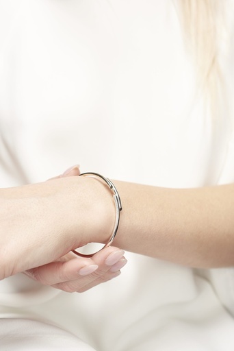[A1.21-Silver] BANGLE LASSO Tubular Minds A1.21 Silver