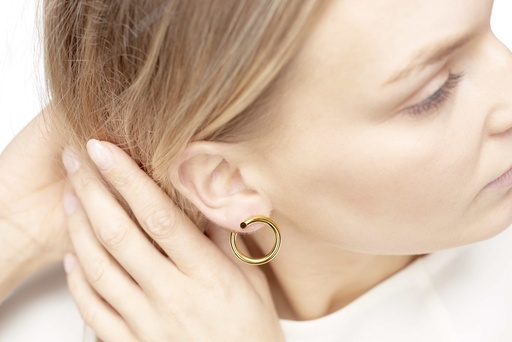 [O1.74-Yellow] Earrings LASSO