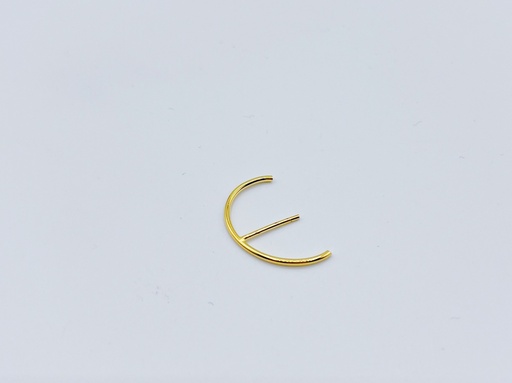 [O35.68-Yellow] EARRING MOESK O35.68 Yellow (1 PIECE)