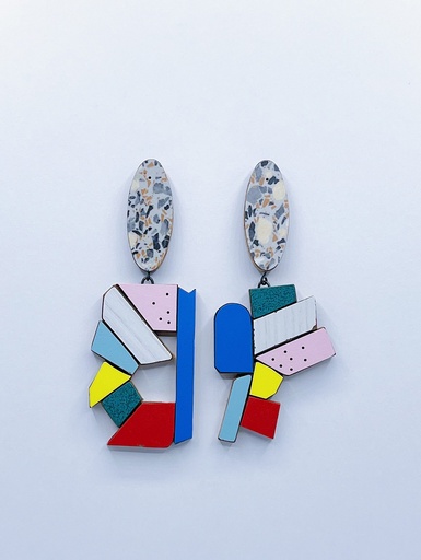[O40.69] EARRINGS Karen Vanmol O40.69