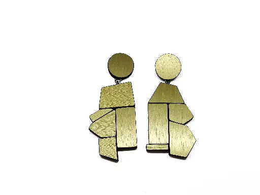 [O40.62 Gold] EARRINGS Karen Vanmol O40.62