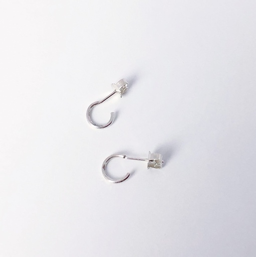 [O1.85-silver] HOOP LASSO PHI O1.85 Silver (1 PIECE)