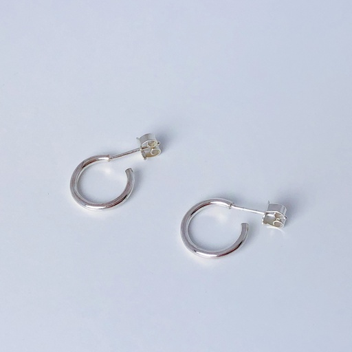 [O1.86-silver] Earrings LASSO
