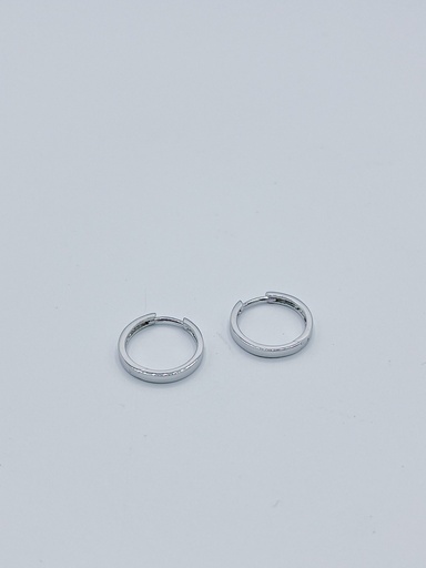 [O1.109-silver] HOOPS LASSO Square O1.109 Silver