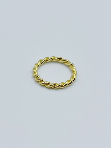 [R1.18kt.34] RING LASSO 18kt Yellow Gold