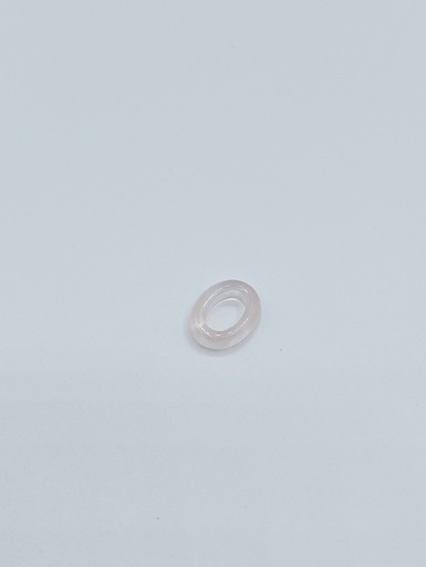 [H1.1-Rozenkwarts-Large-Oval] ADD-ON LASSO Rose Quartz Large Oval