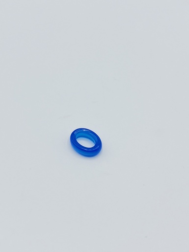 [H1.1-Blue-Agate-Large-Oval] ADD-ON LASSO Blue Agate Large Round