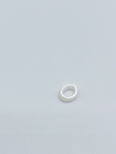 [H1.1-MOP-White-Small-Ovale] ADD-ON LASSO Mother Of Pearl Small Oval