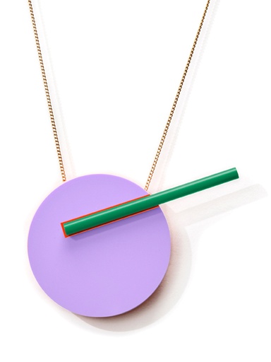 [K30.3 paars] NECKLACE Turina