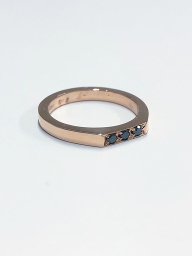 [R1.18kt.19] RING LASSO 18kt Red Gold 