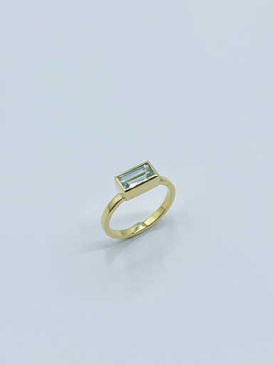 [R1.18kt.36] RING LASSO 18kt Yellow Gold 