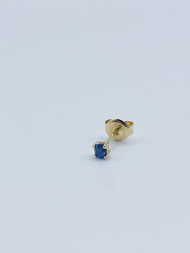 [O1.18kt.9 Tanzanite] EARSTUD LASSO tanzanite