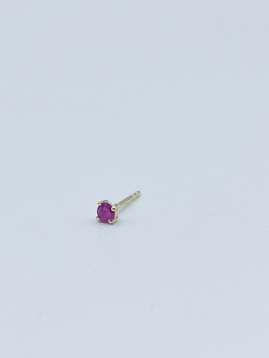 [O1.18kt.9 Ruby] EARSTUD LASSO Ruby