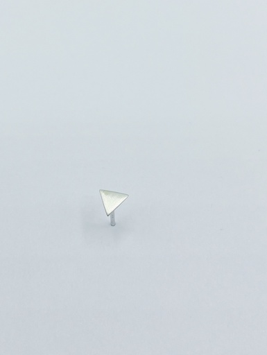 [O1.12 MAT] EARSTUD Lasso O1.12 silver (1 PIECE)  MAT