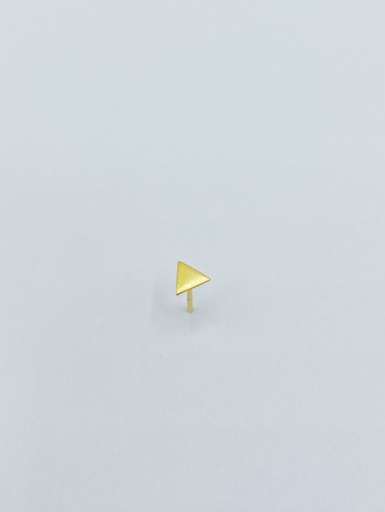 [O1.12 yellow mat] EARSTUD Lasso O1.12 Yellow MAT (1 PIECE) 
