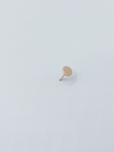 [O1.14 rose mat] Earstud LASSO