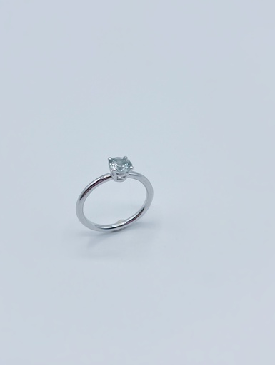 [R1.18kt.52] RING LASSO 18kt White gold & Tourmaline