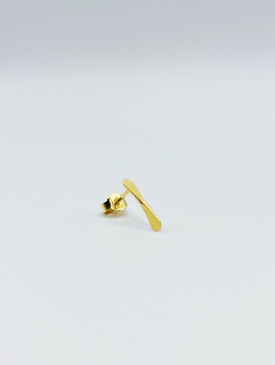 [O1.4 yellow] EARSTUD LASSO TWISTED BONE O1.4 yellow