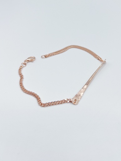 [A1.35 rose] BANGLE LASSO TWISTED BONE A1.35 Rose