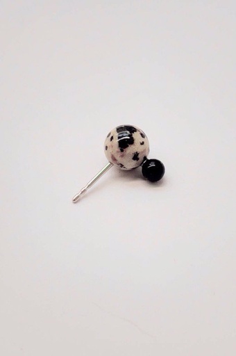 [O19.7 Jasper] EARRINGS Mussels & Muscels O19.7 Jasper