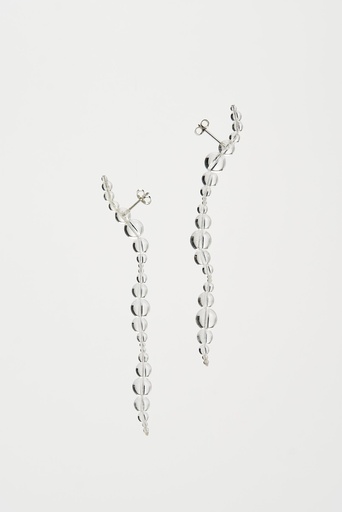 [O19.11 Rock Chrystal] EARRINGS Mussels & Muscles O19.11 Rock Chrystal