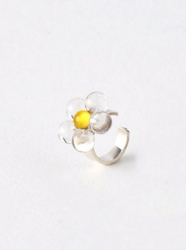 [E19.2 yellow] EARCUFF Mussels & Muscels E19.2 yellow