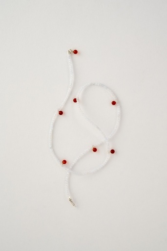[K19.1 Chalcedon] NECKLACE Mussels & Muscels K19.1 Chalcedon