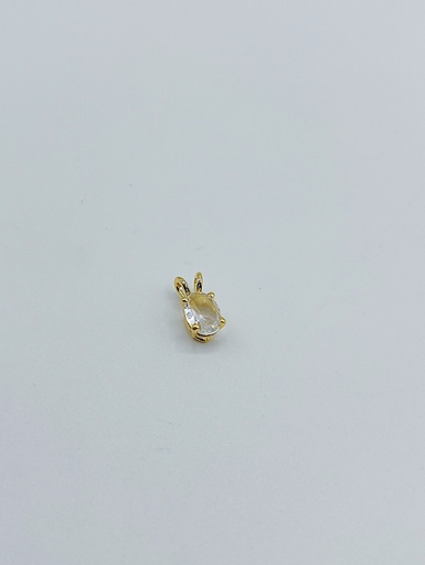 [H1.7 rock chrystal Yellow] PENDANT LASSO Gem Bergkristal Yellow 