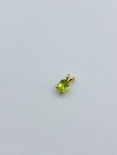 [H1.7 peridot yellow] PENDANT LASSO Gem Peridot Yellow 